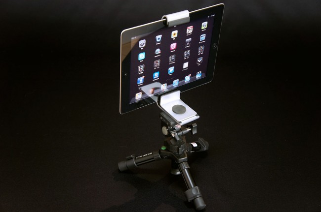 iPad2-iPad4対応ブラケット-ビデオ撮影用