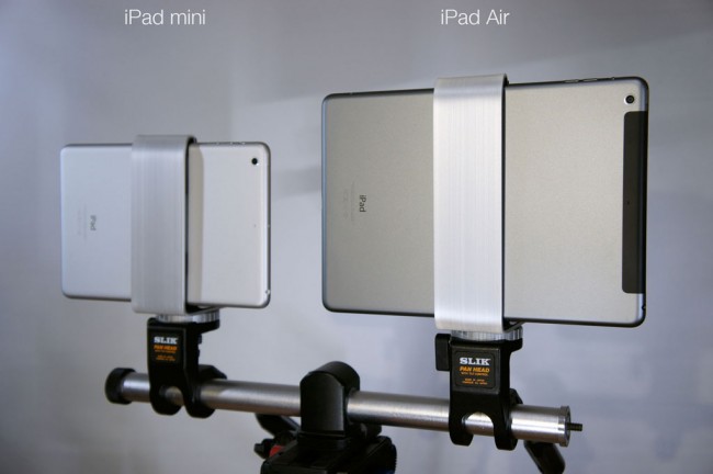 iPad Air対応三脚ブラケット(ビデオ撮影用)